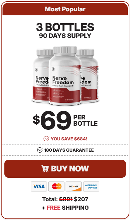 Buy NerveFreedom 3 Bottle